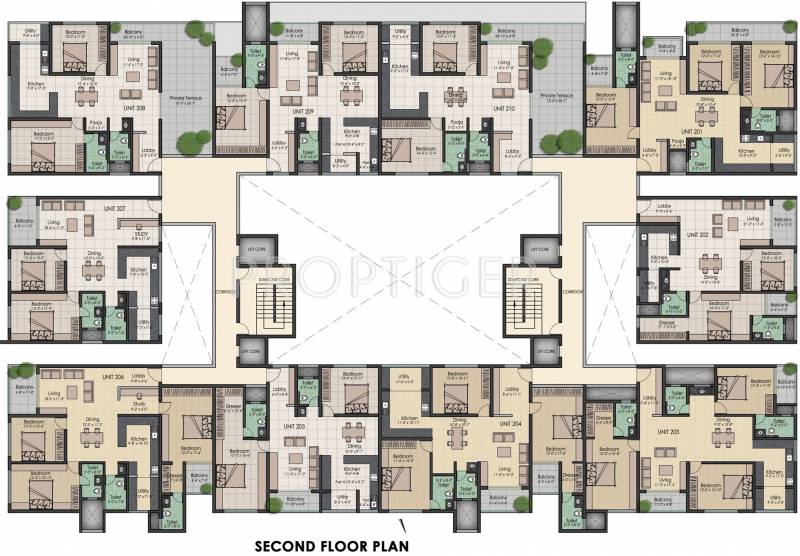  aithal-aarohi Images for Cluster Plan of Architha Aithal Aarohi