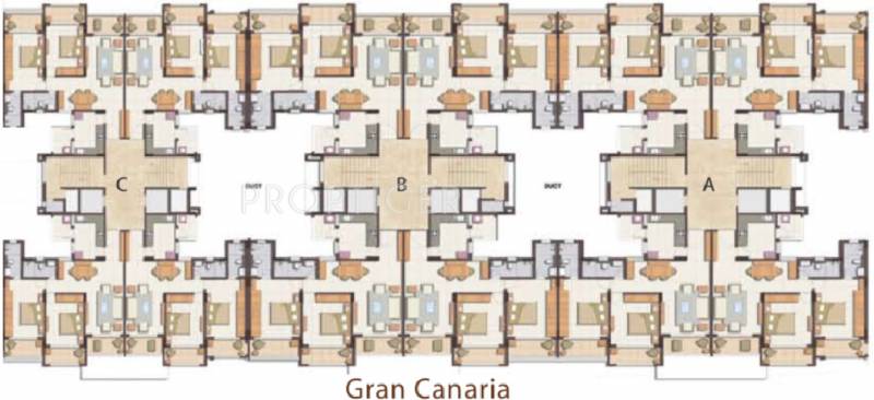  ocean-park-residency Images for Cluster Plan of Mathias Ocean Park Residency