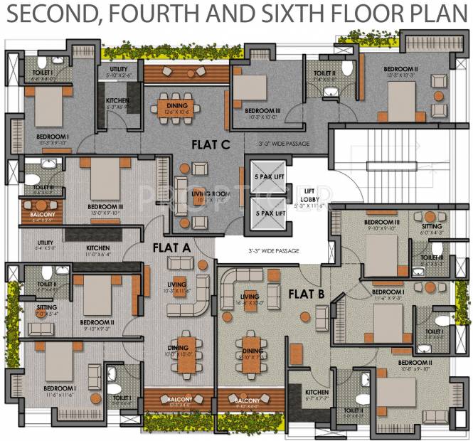Images for Cluster Plan of Vinayak Kings Pavilion