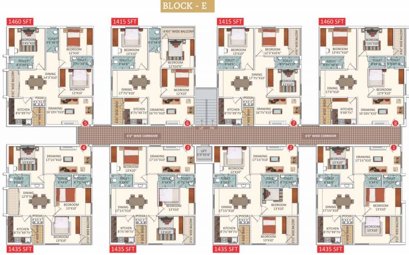  pride Images for Cluster Plan of Beema Developers Pvt Ltd Pride