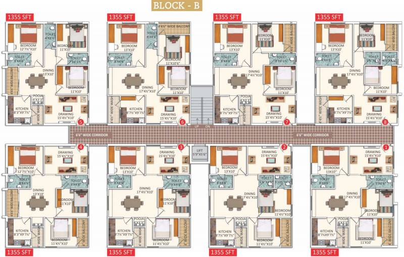  pride Images for Cluster Plan of Beema Developers Pvt Ltd Pride