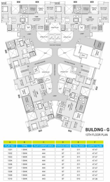 Images for Cluster Plan of Saarrthi Skybay