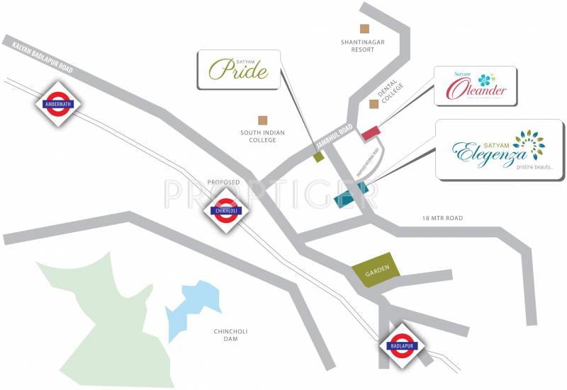Images for Location Plan of Satyam Eleganza
