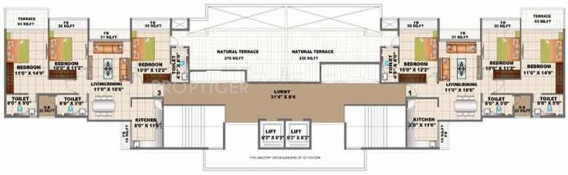 Images for Cluster Plan of Sai Apramit
