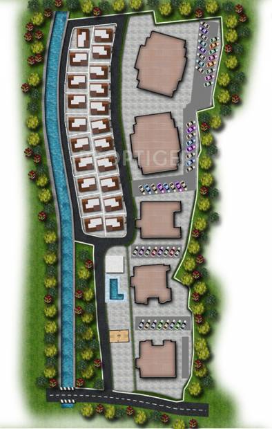 Images for Site Plan of Olive Builders Courtyard