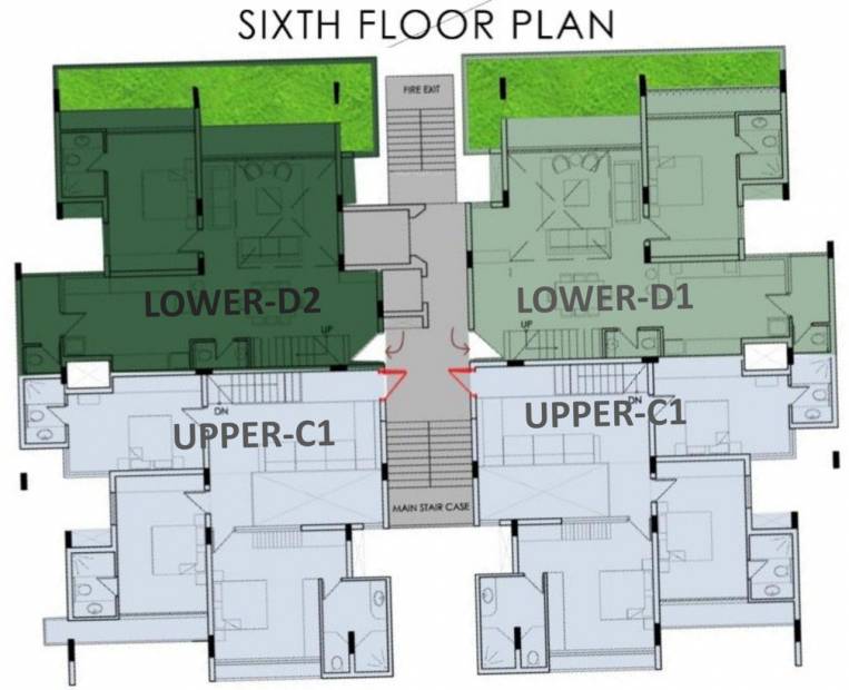  meadow-in-the-sun Tower G Cluster Plan