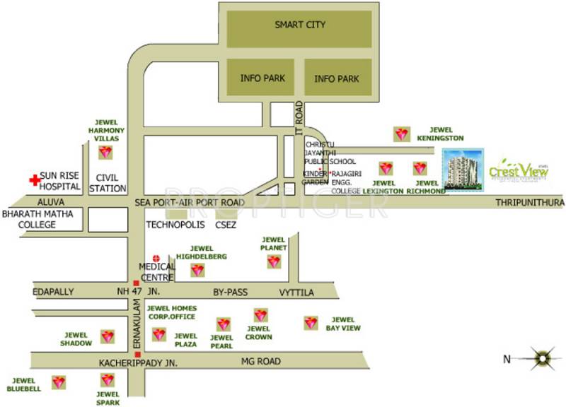  crest-view Images for Location Plan of Jewel Crest View