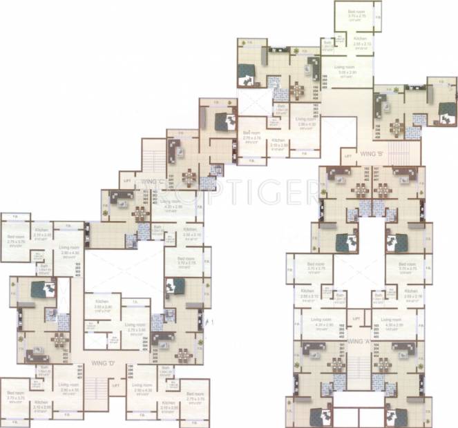 Images for Cluster Plan of Dev Builders And Developers Balaji Residency