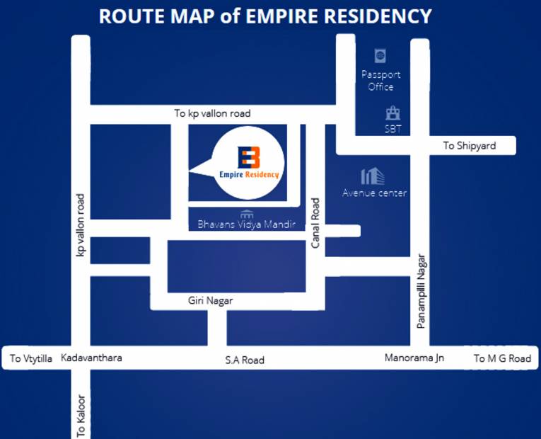 Images for Location Plan of Empire Residency