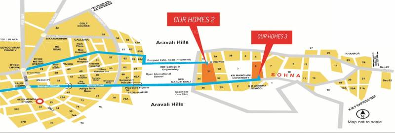  our-homes-3 Images for Location Plan of Arete Our Homes 3