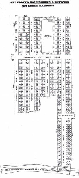 Images for Layout Plan of Sri Leela Gardens Phase I