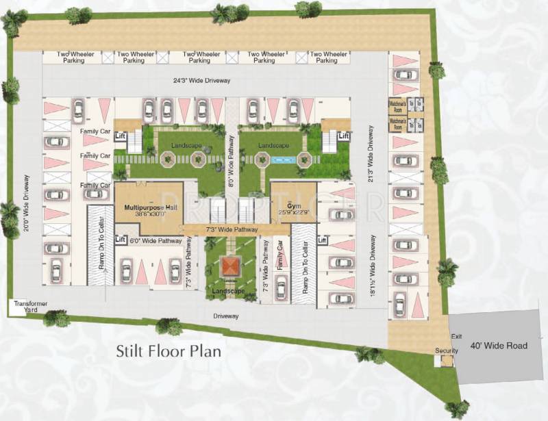  grandeur Images for Cluster Plan of Rahul Grandeur