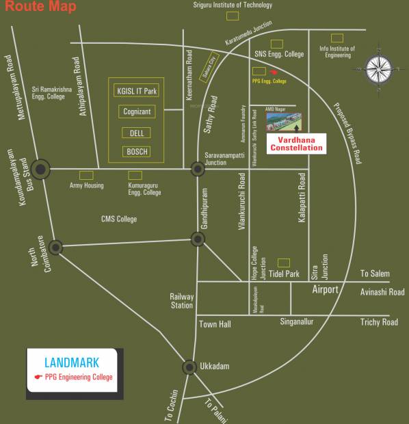  constellation Images for Location Plan of Sree Vardhana Constellation