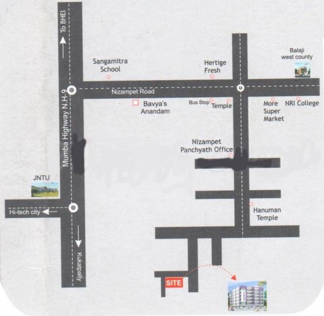 Images for Location Plan of Panduranga Arcade