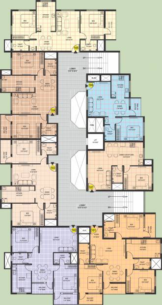 Images for Cluster Plan of Matha Panchadurga Residency