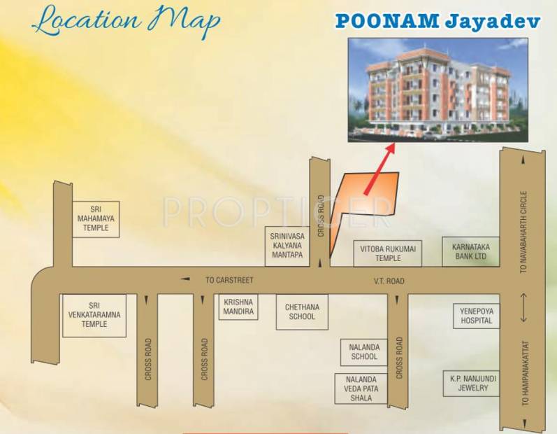Images for Location Plan of Poonam Jayadev