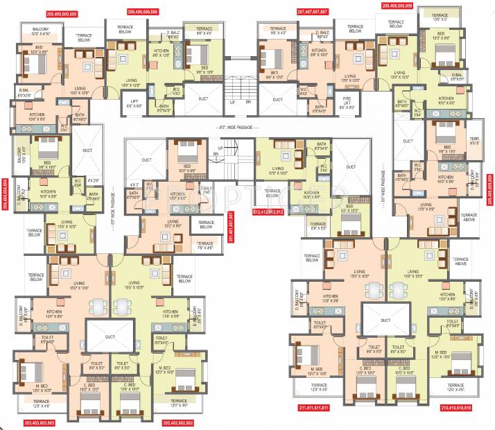  manas-valley-phase-1 Images for Cluster Plan of Balaji Manas Valley Phase 1