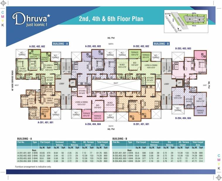 Images for Cluster Plan of Sanjeevani Dhruva