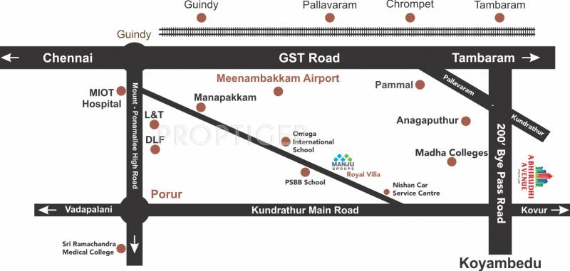 Images for Location Plan of Manju Abhirudhi Avenue
