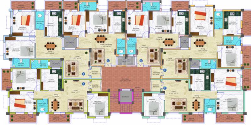 Images for Cluster Plan of Jeno Maran Surya