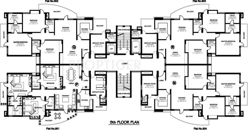 Images for Cluster Plan of Ansal Buildwell Florence Heights