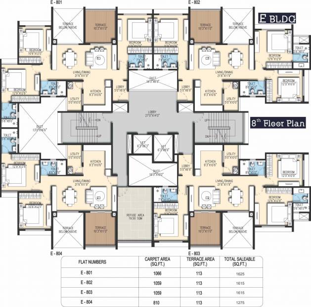 Images for Cluster Plan of Goel Ganga Acropolis