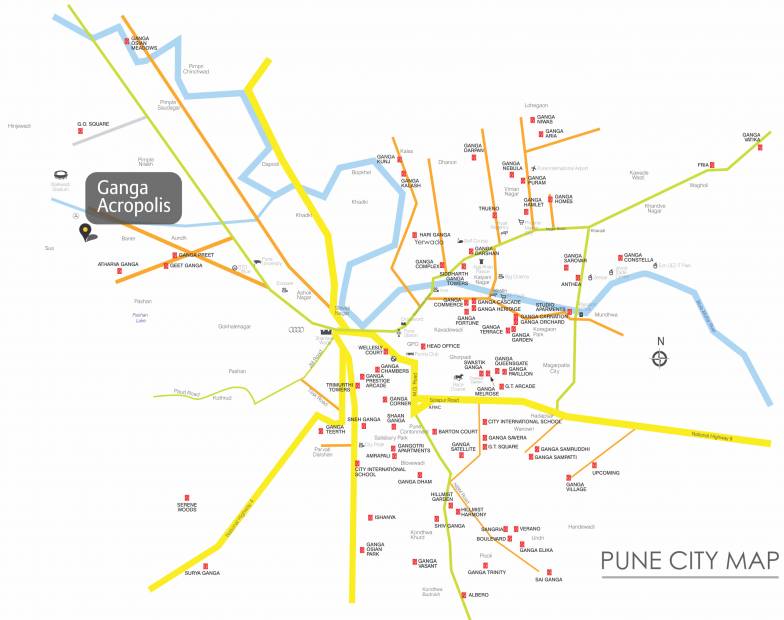 Images for Location Plan of Goel Ganga Acropolis
