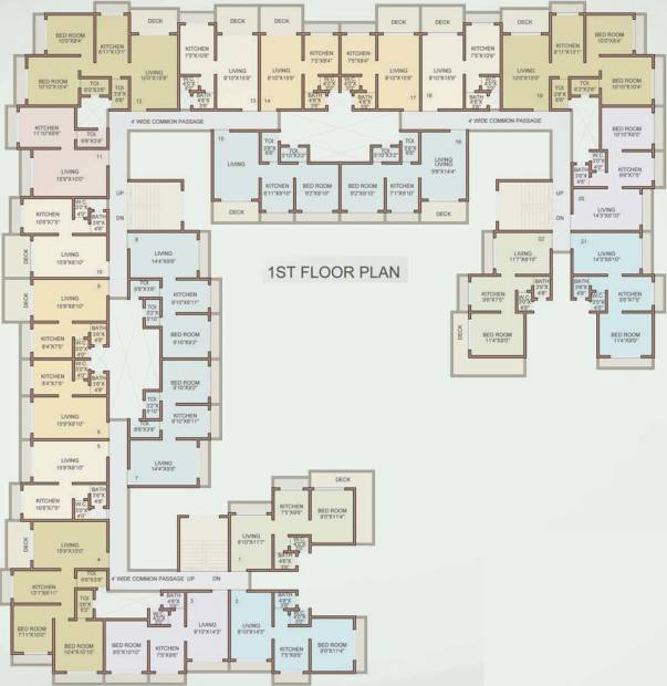  residency Images for Cluster Plan of Dhruv Residency