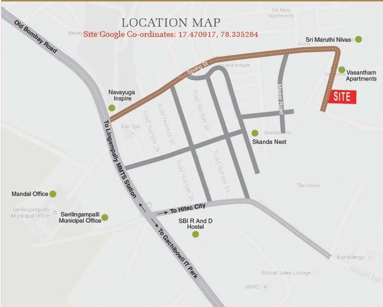 Images for Location Plan of Shubham Builders and Developers Blooms