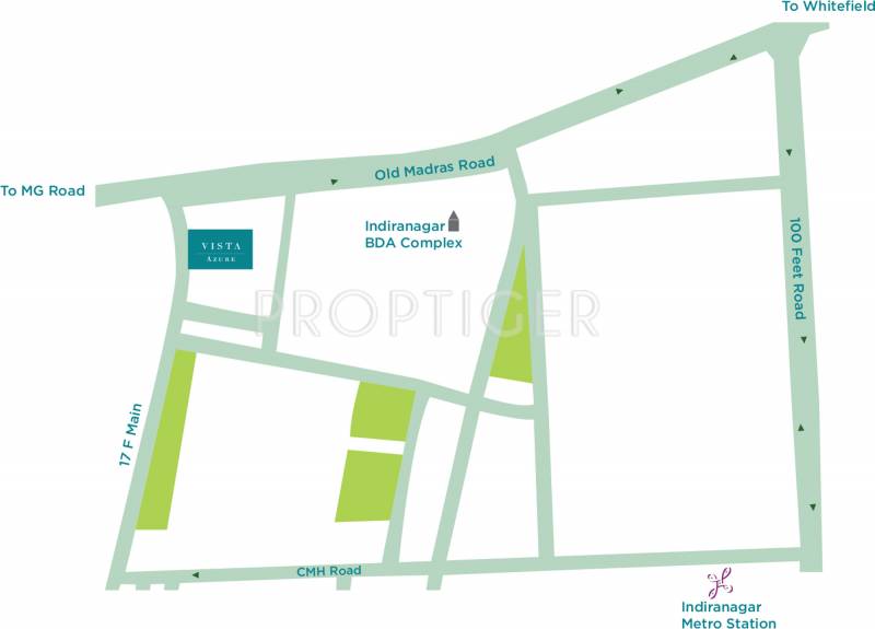  azure Images for Location Plan of Vista Spaces Azure