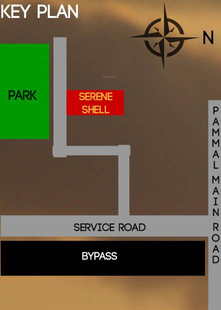 Images for Location Plan of Sharma Serene Shell