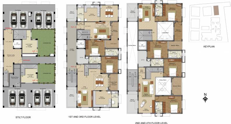Images for Cluster Plan of India Coromandel Enclave