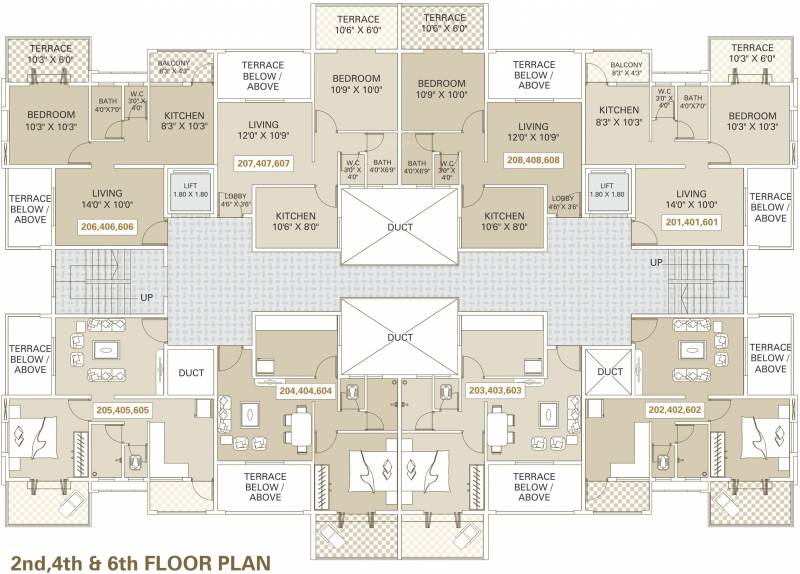  villa Images for Cluster Plan of Rushabh Villa