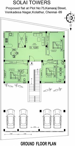 Images for Cluster Plan of Mahaa Solai Towers