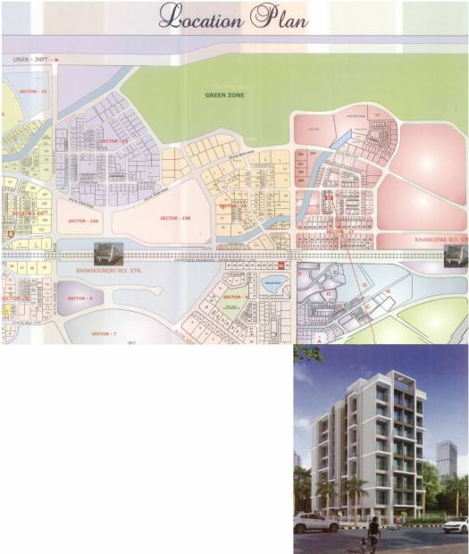 Images for Location Plan of Krish Enterprises Bhakti Niwas