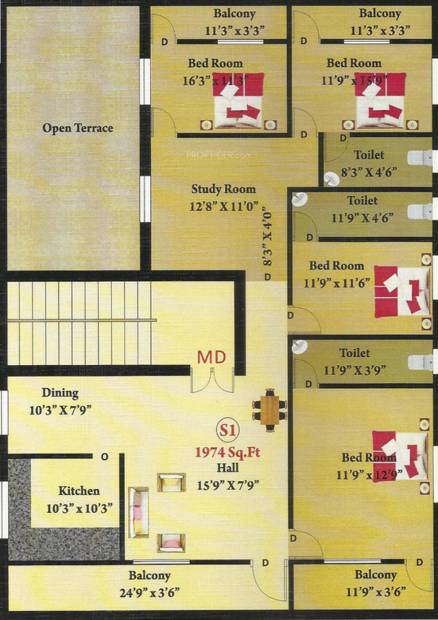 Images for Cluster Plan of Nath Sai Nath