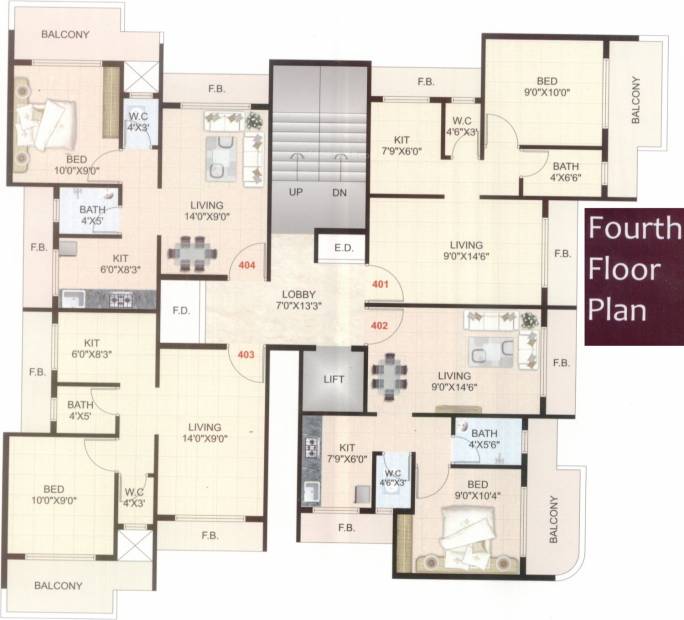 Images for Cluster Plan of Aryan Orchid