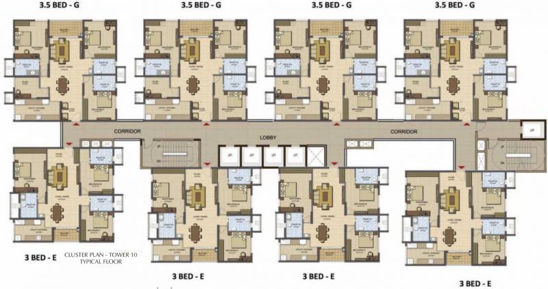 Images for Cluster Plan of Prestige High Fields