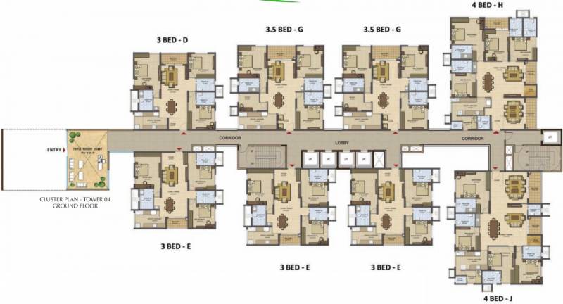 Images for Cluster Plan of Prestige High Fields