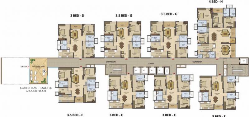 Images for Cluster Plan of Prestige High Fields