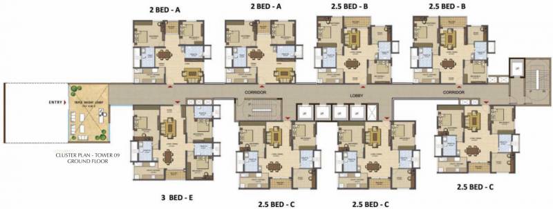 Images for Cluster Plan of Prestige High Fields