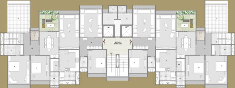 180 Images for Cluster Plan of Binori 180