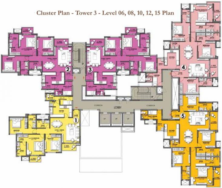  pinewood Images for Cluster Plan of Prestige Pinewood