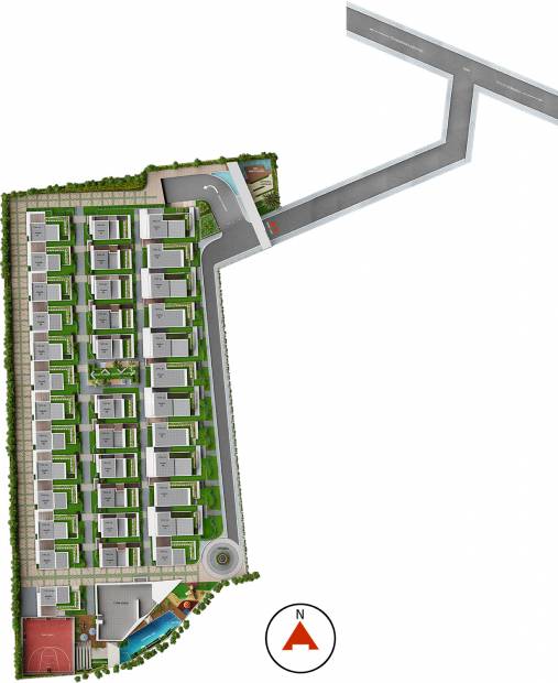  tatvam Images for Site Plan of Axis Tatvam
