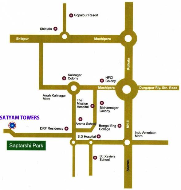 tower Location Plan