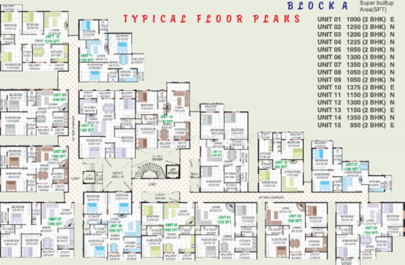  sbm-residency Images for Cluster Plan of Siri Sbm Residency