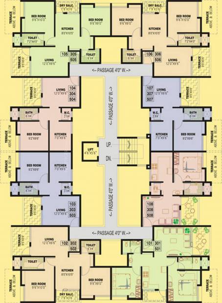 Images for Cluster Plan of Windsor Swapna Sankul