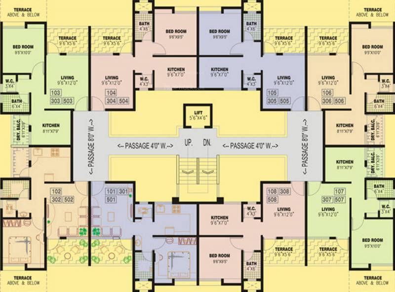 Images for Cluster Plan of Windsor Swapna Sankul
