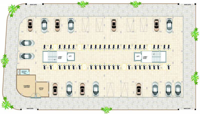 Images for Cluster Plan of Samarth Gauri Meadows