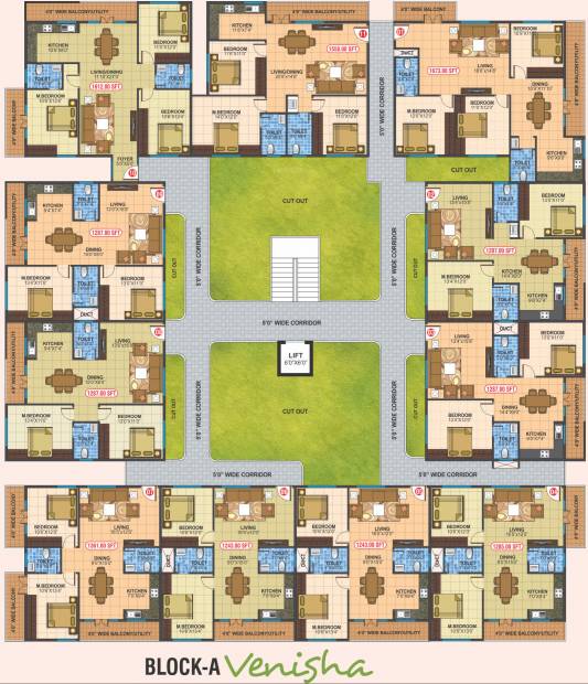 Images for Cluster Plan of Subhodayaraga Laurus
